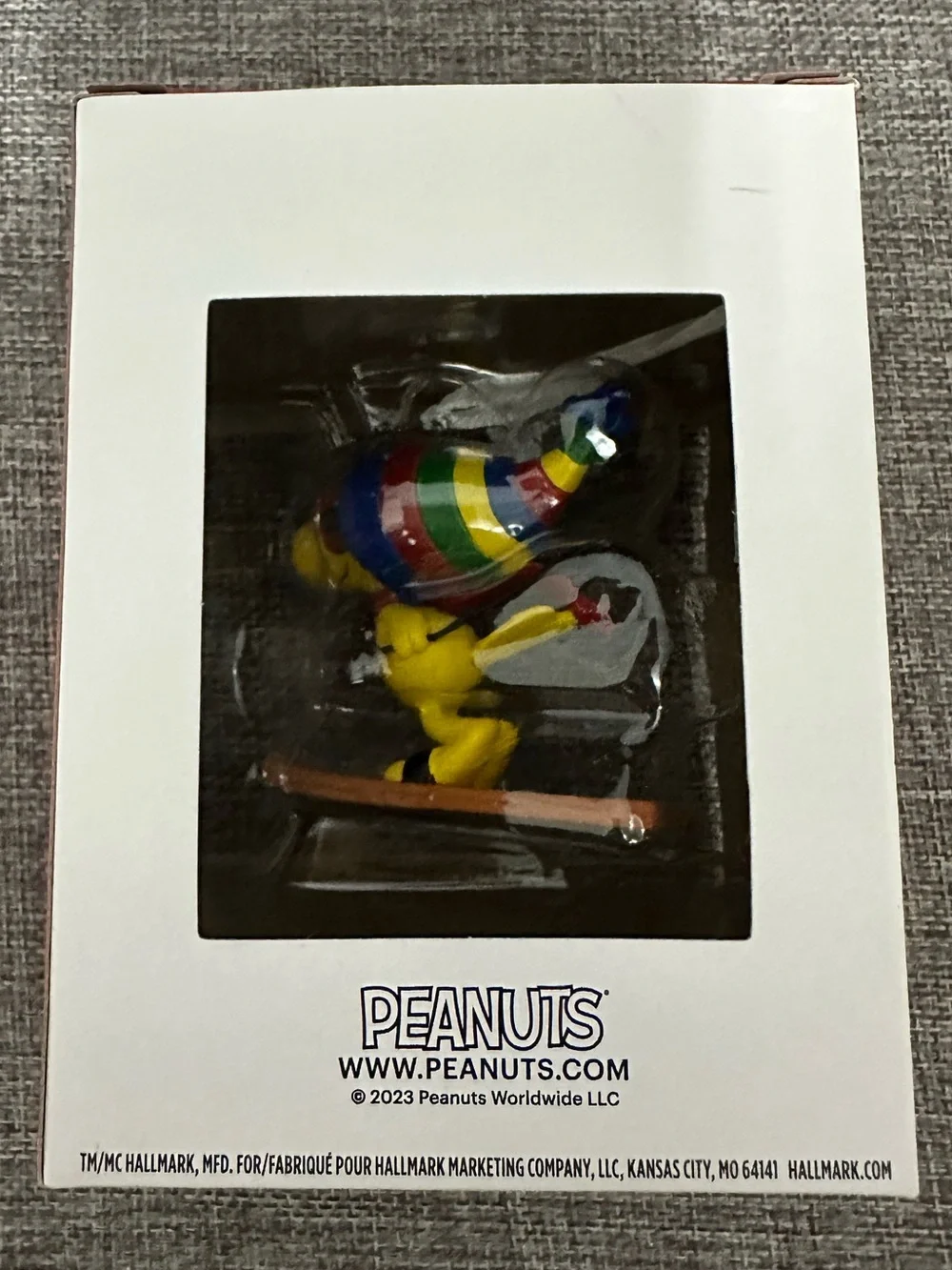 Hallmark Peanuts Woodstock Skiing Christmas Ornament
